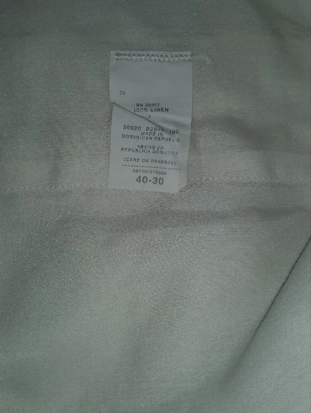 Men's Cream Pleated Dress Pants by